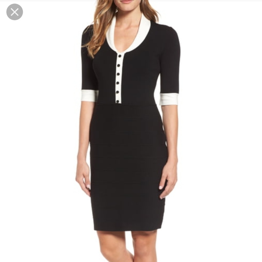Anne Klein Knit Sheath Dress (Sz Small, fits 4-6)